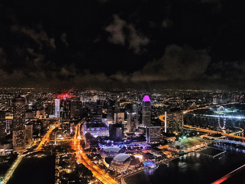 Night view from 1-Altitude