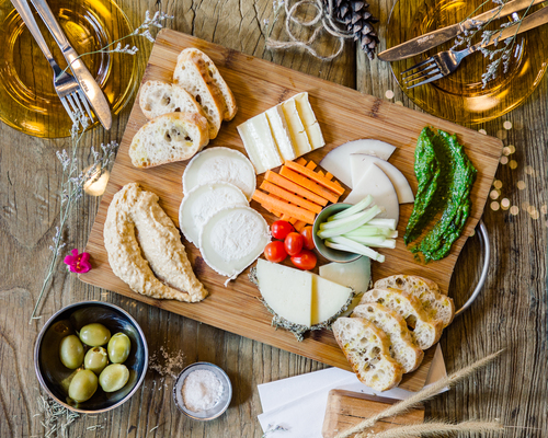 My Awesome Cafe cheese platter