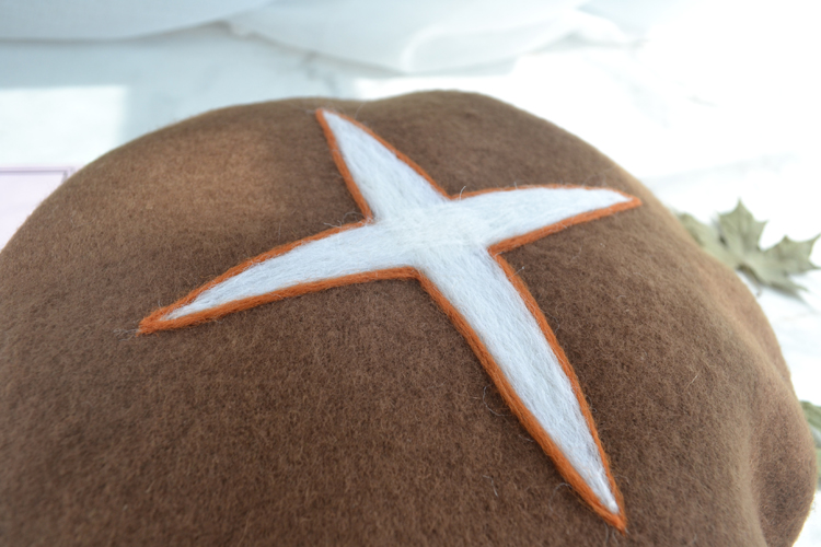 Close up on mushroom hat