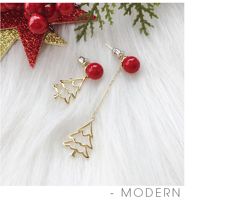 christmas earrings