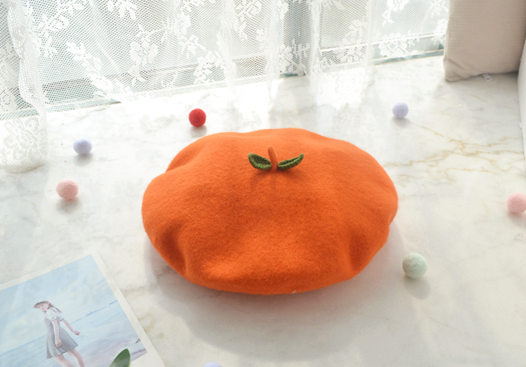 Orange hat