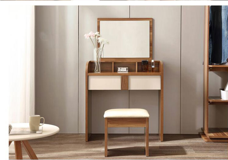 Nordic Dresser Small type make-up table simple modern make-up cabinet special bedroom with stool vanity set