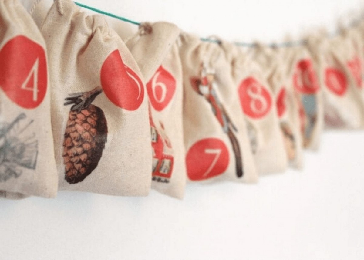 Wolves in London diy advent calendar