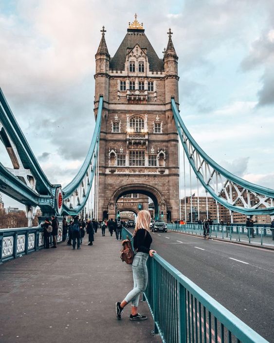 tower bridge in london united kingdom
