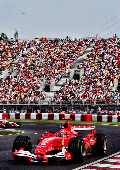 f1 race spectators