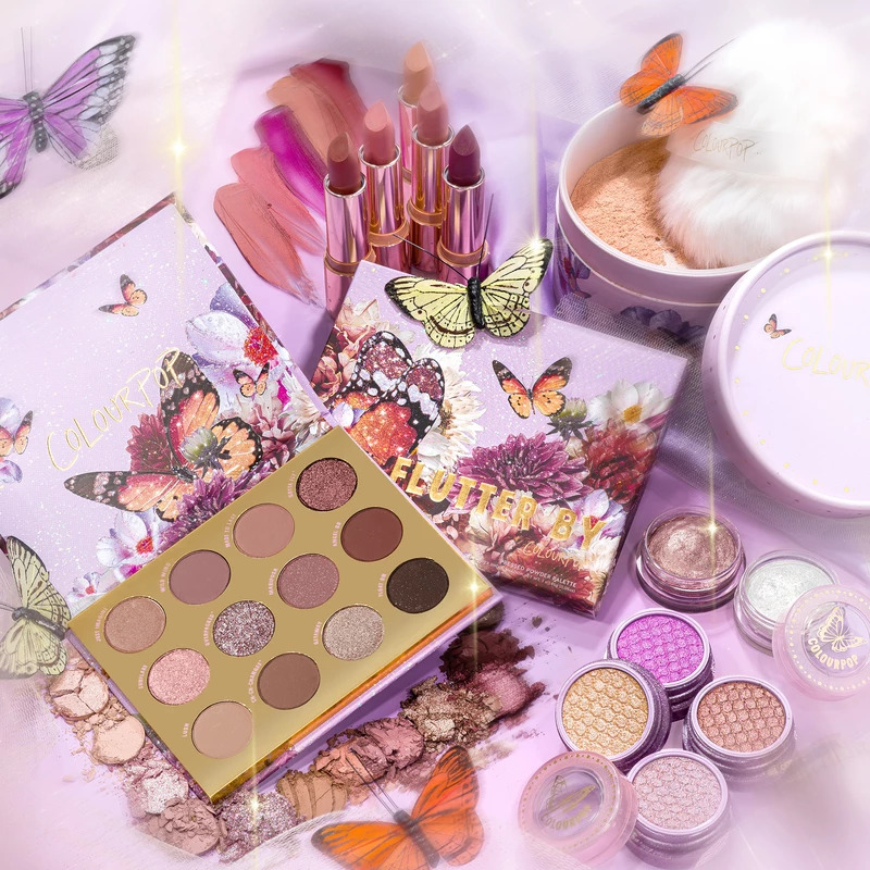 ColourPop Butterfly collection full product shot