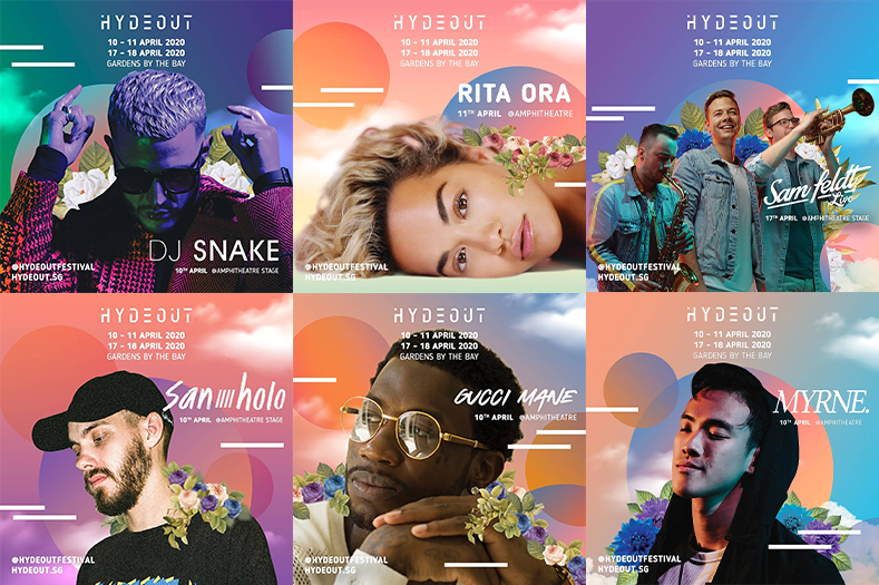 Compilation of Hydeout first wave of artistes line-up