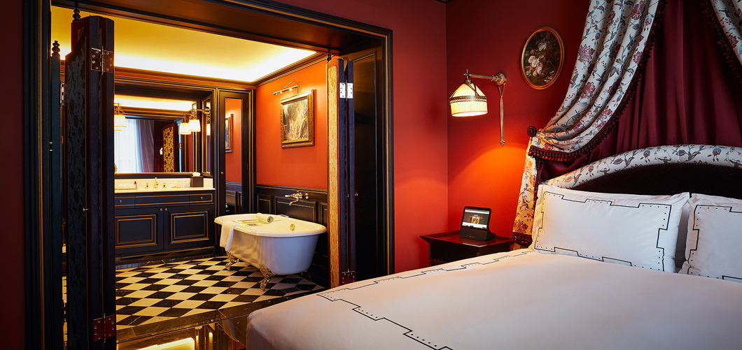 View of toilet in Atelier deluxe room