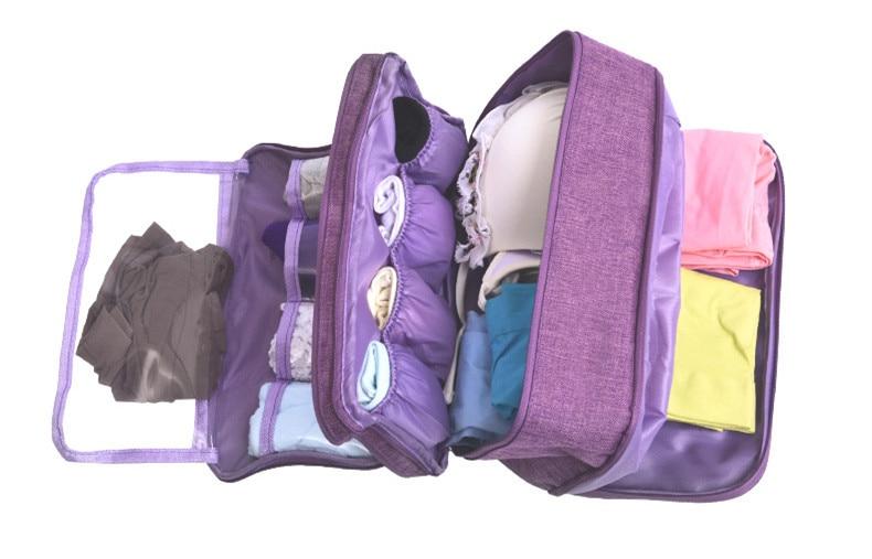 Bra Underwear Drawer Organizer Travel Storage Bag