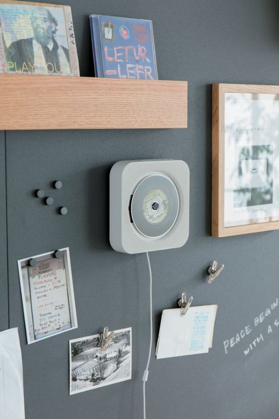 Wall CD player