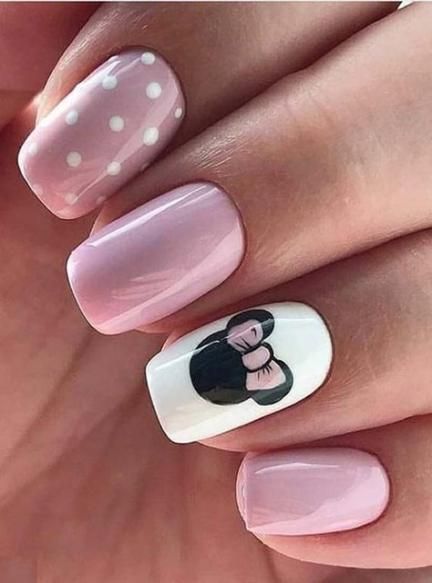 Cute Mickey Minnie Mouse Nail Designs For Year Of The Rat Girlstyle Singapore