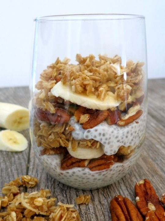 Chia seed yogurt