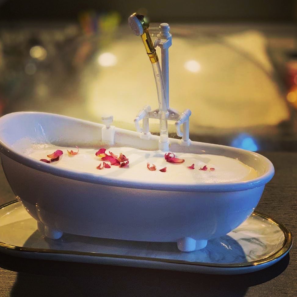 Alpha Food & Drink bathtub drink