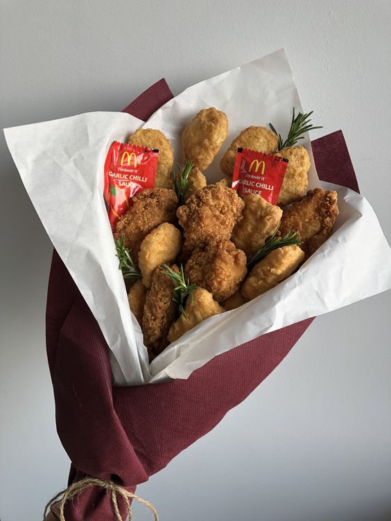 Fried chicken bouquet 
