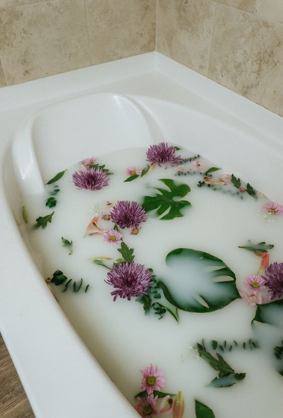 floral bath