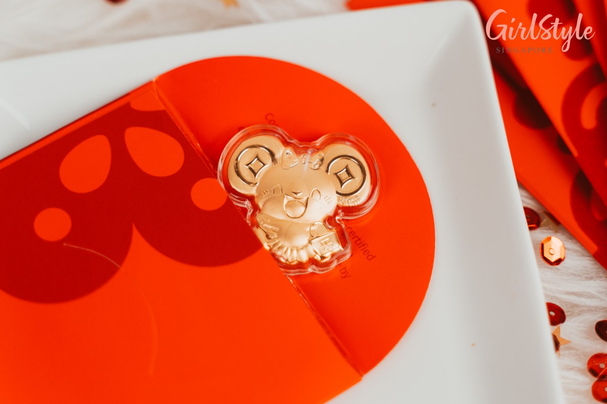 Citigems 999 Pure Gold Mediacorp Yu Shu Shu and Le Shu Shu Prosperity Coins