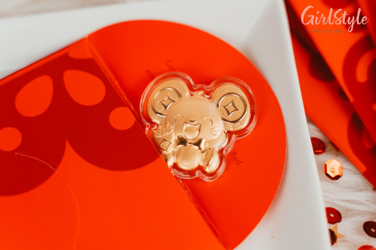 Citigems 999 Pure Gold Mediacorp Yu Shu Shu and Le Shu Shu Prosperity Coins