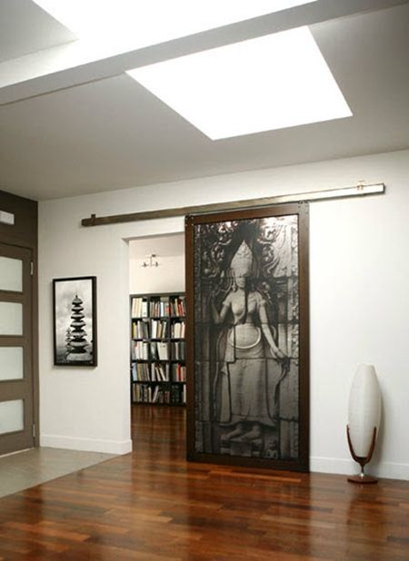 secret room behind painting