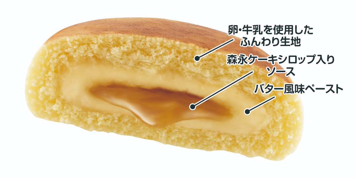 new and limited edition Hot Cake Bun