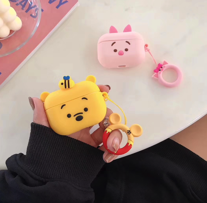 Winnie the Pooh and Piglet cases