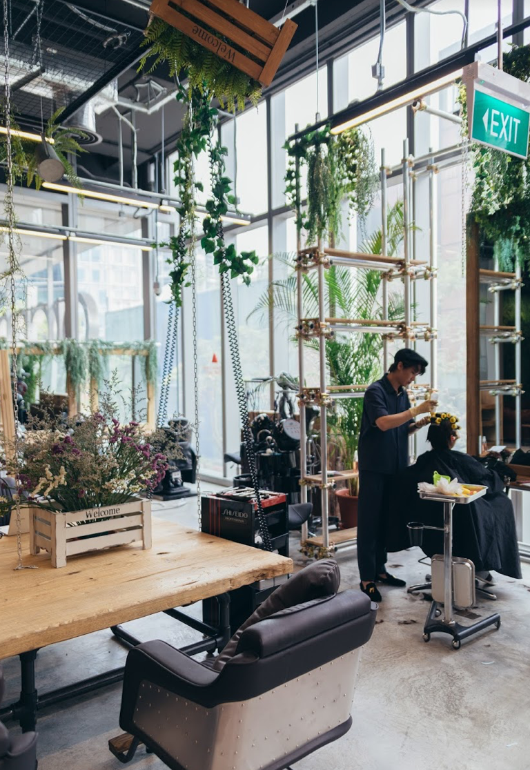 Walking On Sunshine hair salon in Singapore