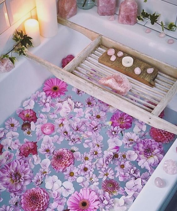 floral bath