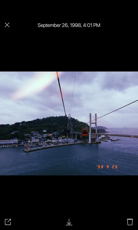 Landscape film photo
