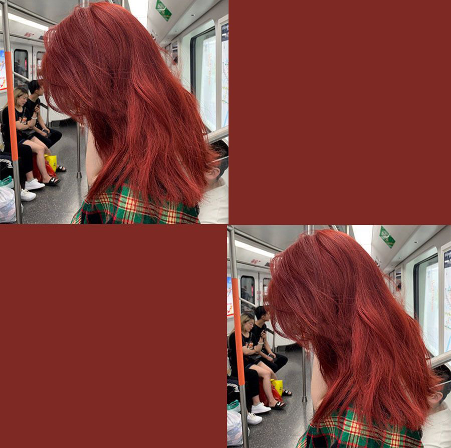 red hair