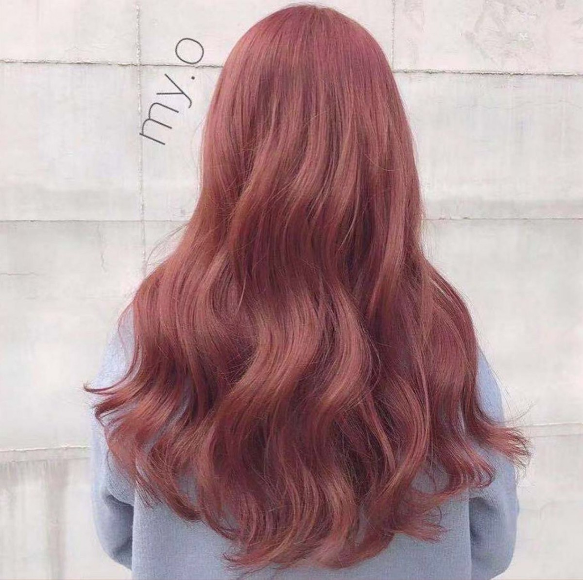 pink brown hair