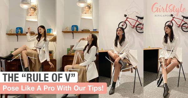 Pose Like A Pro In Your #OOTD Pictures With The "Rule Of V"