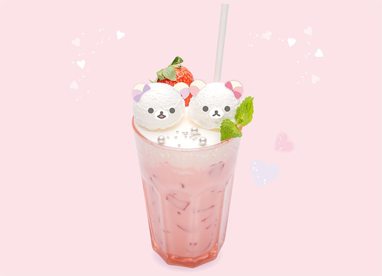 Twin Korilakkuma Strawberry Milk