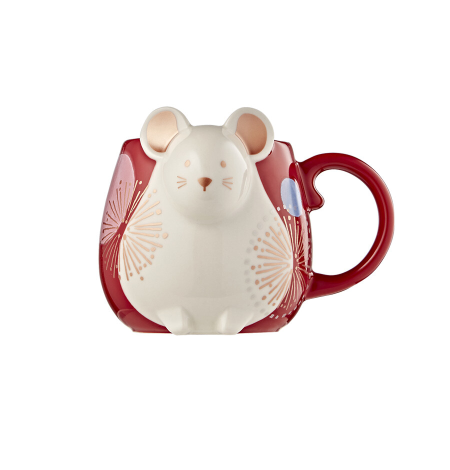Red mouse mug