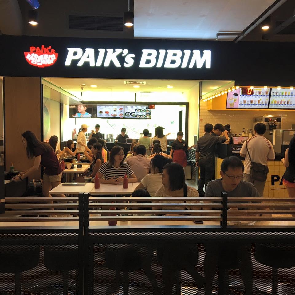 Paik's Bibim store front