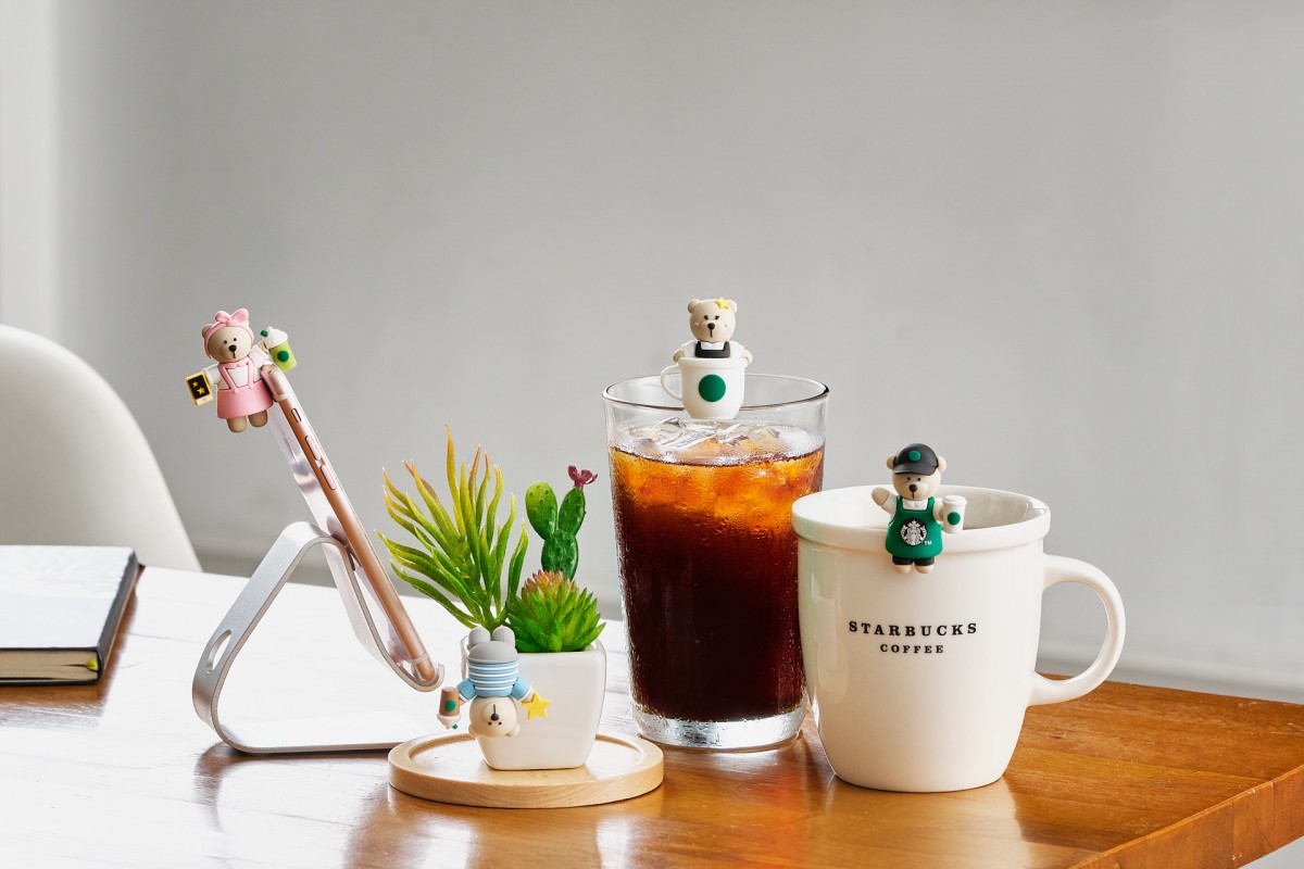 Starbucks® Bearista Cup Clips 