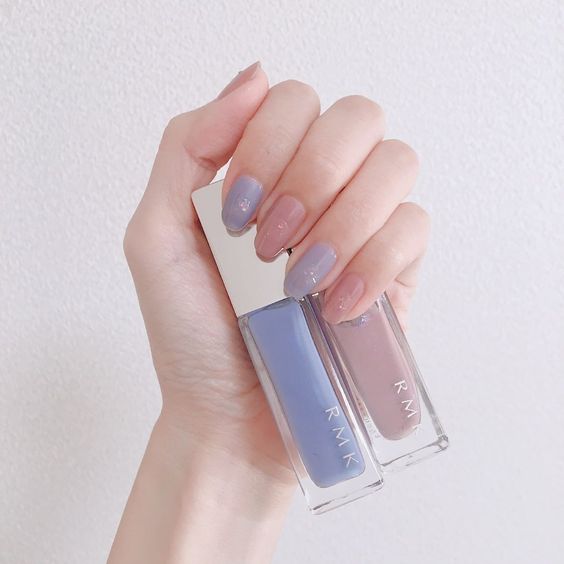 soft, dreamy pastel nail art