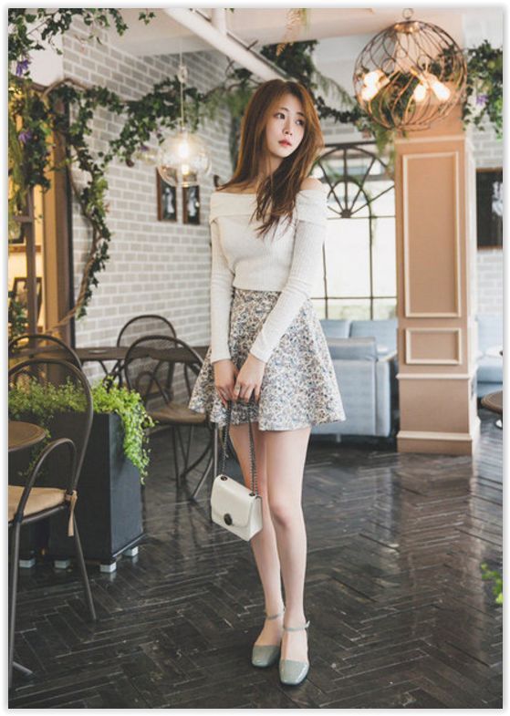 asian woman wearing a dress