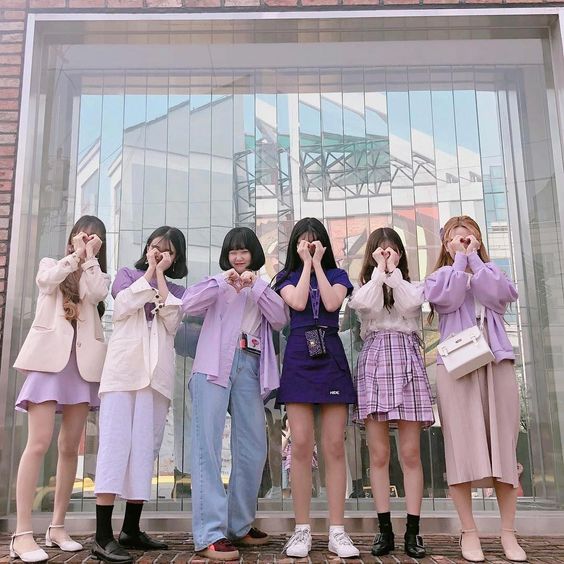 Group of girls taking photo