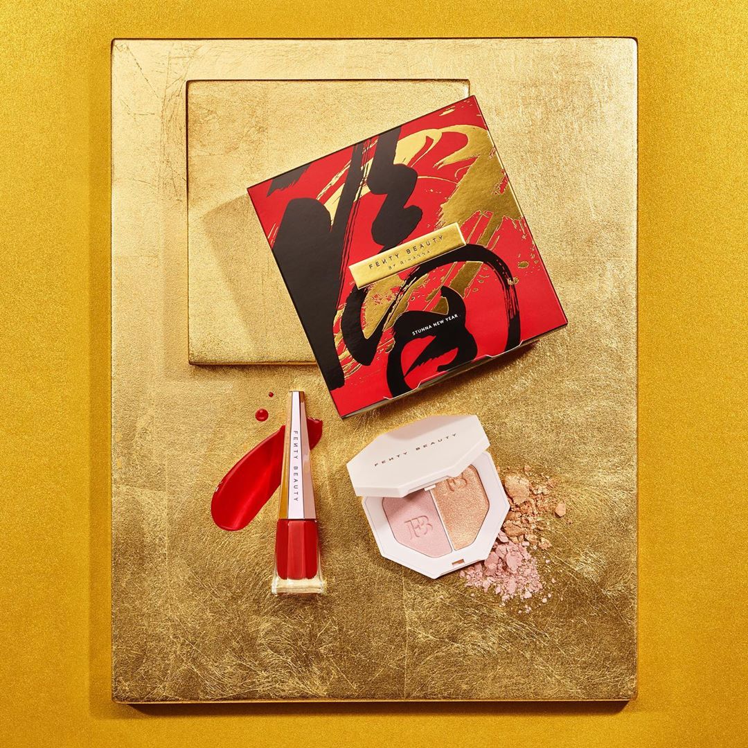 Fenty Beauty Stunna New Year Highlighter + Lip Set: Lunar New Year Edition