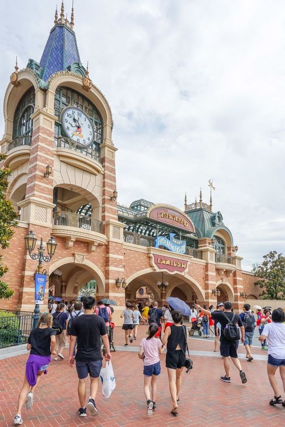 Disneyland entrance