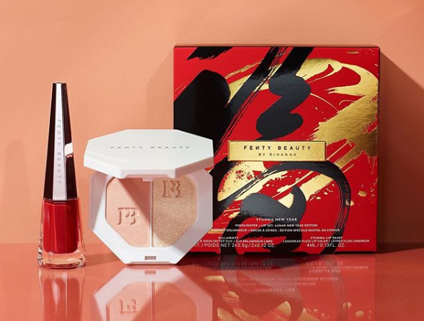 Fenty Beauty Stunna New Year Highlighter + Lip Set: Lunar New Year Edition