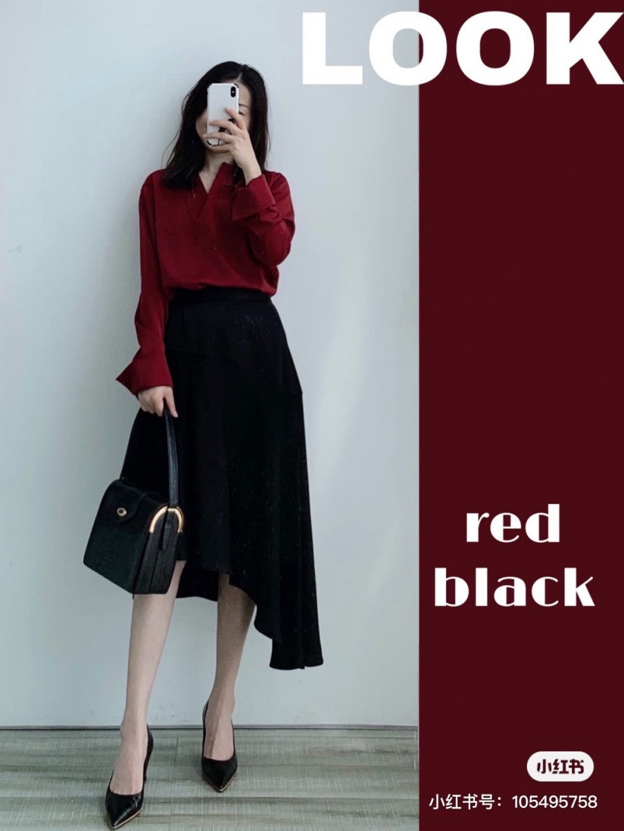 Red + black colours