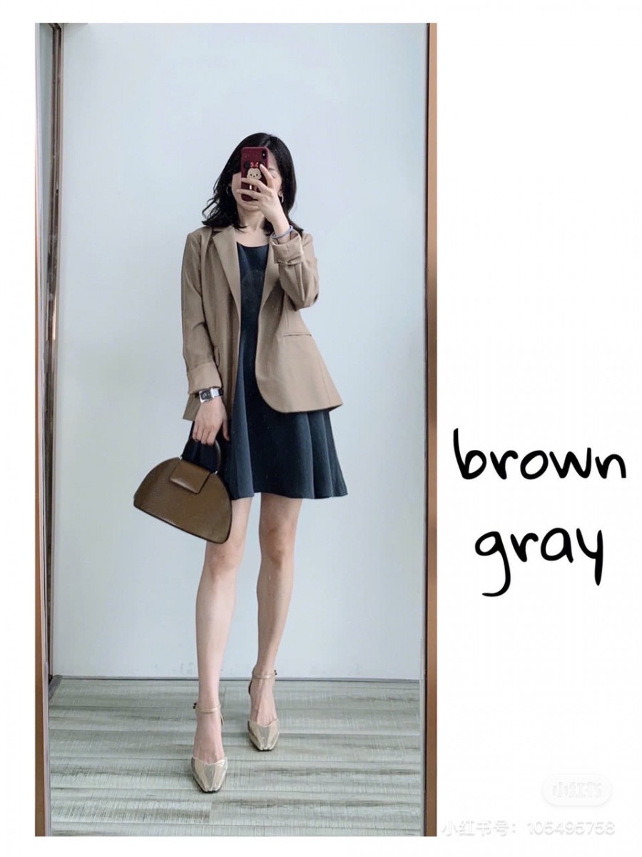 Brown + grey colours