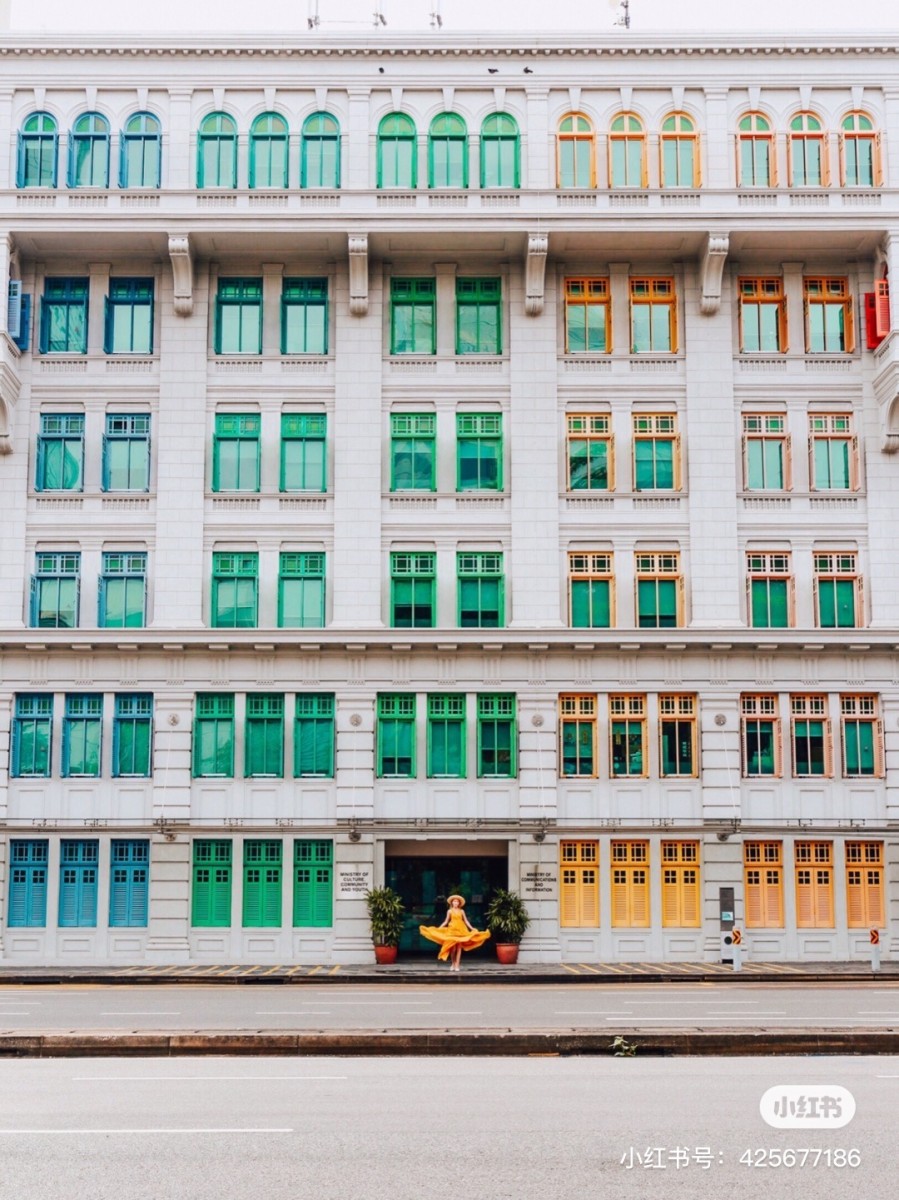 Girl posing at the door of MCI
