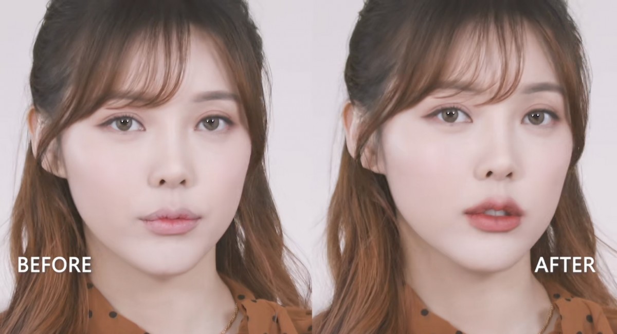 Before and after side view