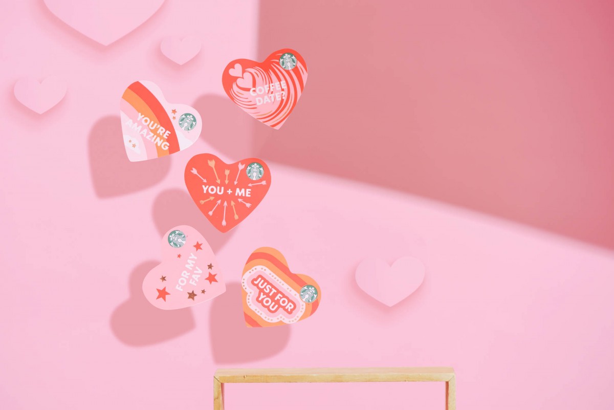 Starbucks Valentine’s Day merchandise 2020