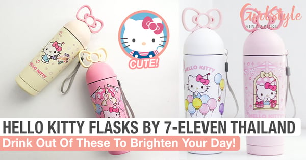 Drink Out Of These Adorable Hello Kitty Flasks By 7-Eleven Thailand To Brighten Your Day!