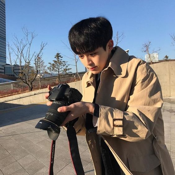 Guy taking a photo