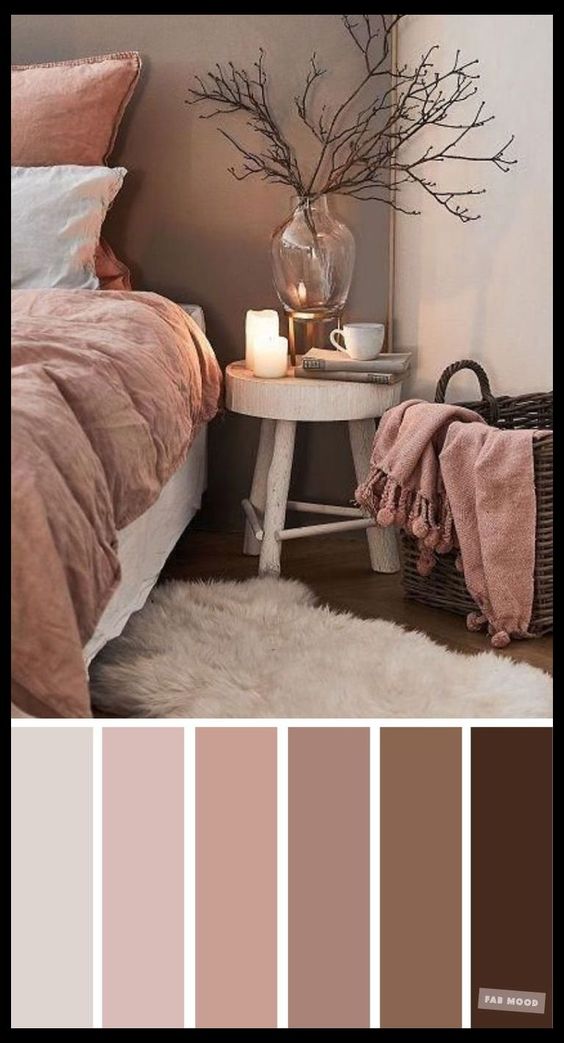 Colour palette for room