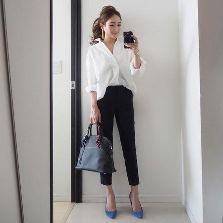 asian lady dressed in officewear