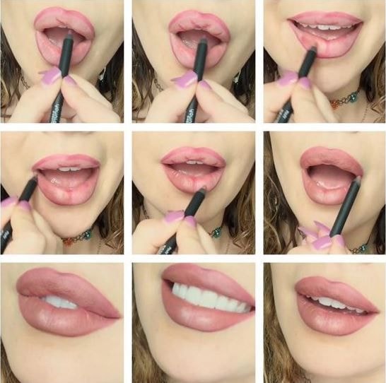 Lining lips